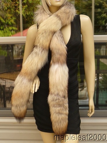 Coyote fur boa - 75",