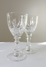 Pair Of Vintage Cut Crystal