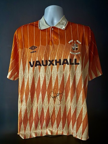 Luton town 1990 1992 away - luton,
