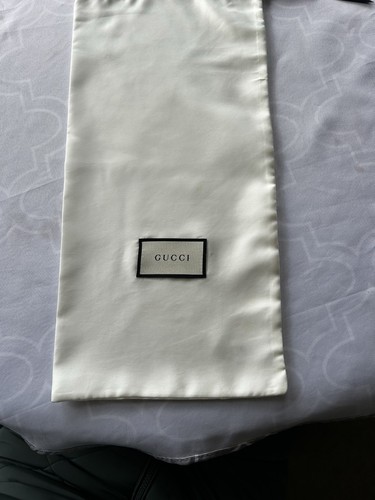Cream satin dust - dust, gucci