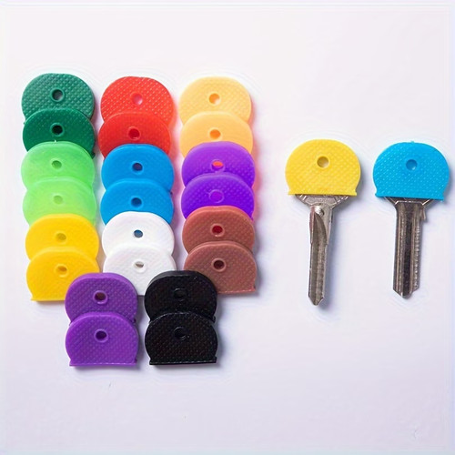 Soft plastic key caps mixed - soft,