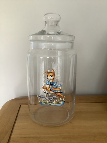 Babycham deer large glass - large,