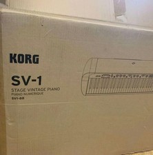 Korg SV-1 88 Black Red Reverse