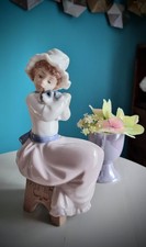 nao by lladro figurine girl