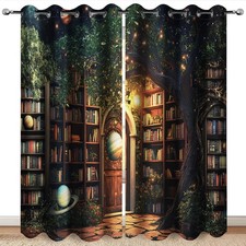 Vintage Bookshelf Galaxy