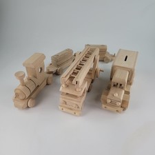 SET  3 WOODEN DIFFERENT TOYS