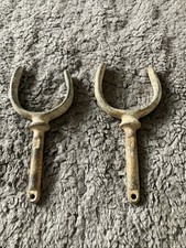 Vintage Old Galvanised Rowlocks Rowing Oar Locks Boat Canoe Dinghy