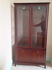 STAG furniture Display Cabinet. Width 90cm, Depth 36cm, Height 180 Cm.