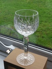 WATERFORD LISMORE HOCK GLASS -- WINE.