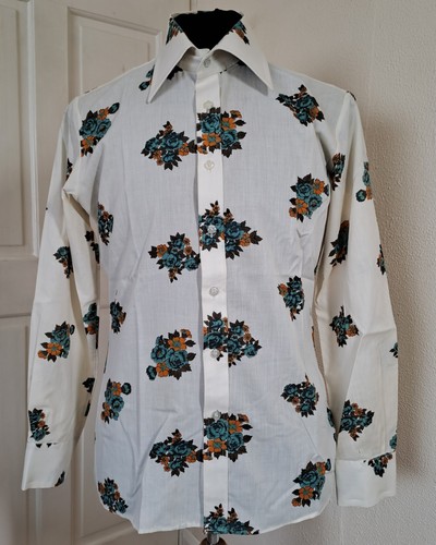 1970s dagger collar shirt 5 - 1970s, 15.5