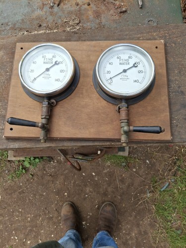 Old vintage water gauges - vintage,