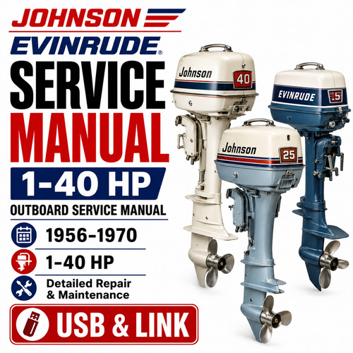Johnson evinrude hp - johnson, 1-40