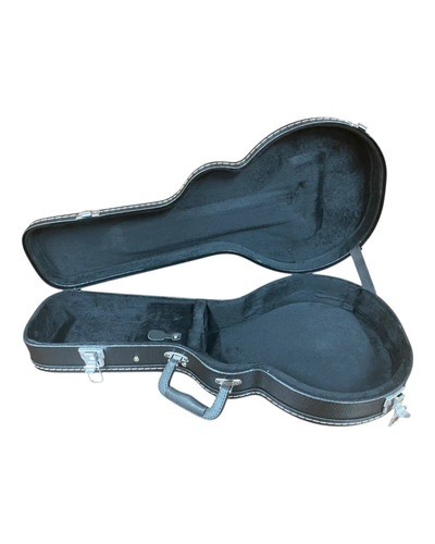 Caraya black leather - leather, flat-top