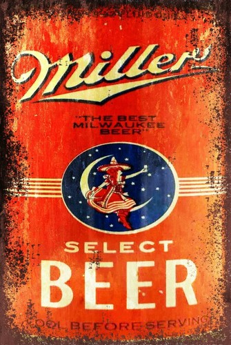 Miller beer vintage - miller,