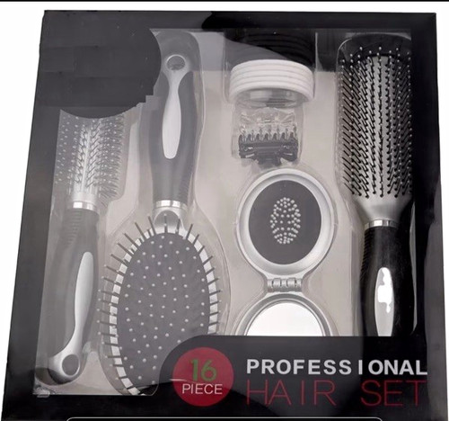 Piece hair brush - 16, set