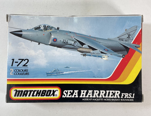 Vintage matchbox sea - 1:72,