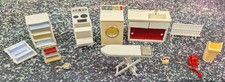 Vintage DollHouse Furniture KITCHEN JOB LOT  1/16th Lundby Barton doitoi 1960s