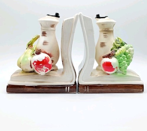 Vintage ceramic bookends - vintage,