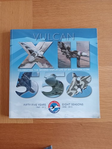Vulcan xh558 fifty - fifty, years