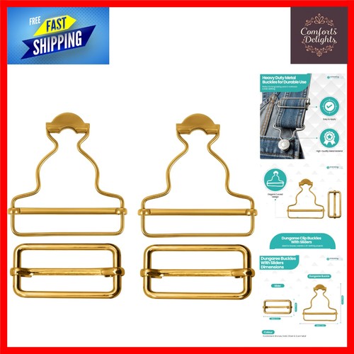 40mm dungaree buckles - buckles, with