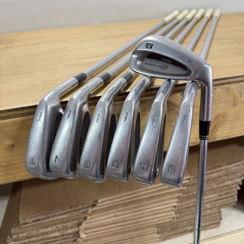 Wilson deep red tour iron - red, ii