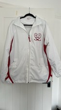 London Marathon White Jacket Size XL