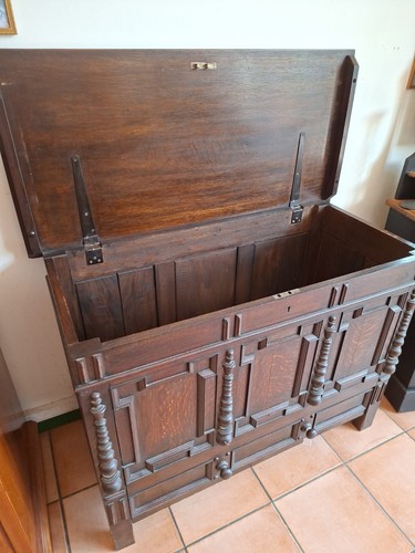 Jacobean oak mule - oak, in
