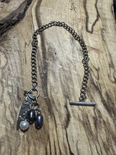 925 silver and - silver, pearls