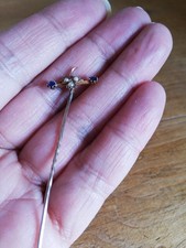Antique 9ct Gold Sapphire +