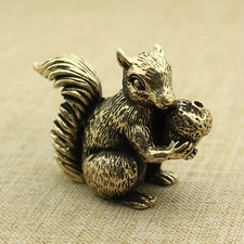 Antique Brass Squirrel