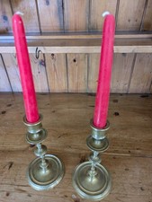 Vintage Tall Pewter Candle