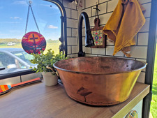 Authentic French Copper Sink