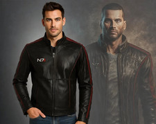 Mass Effect N7 Leather Jacket