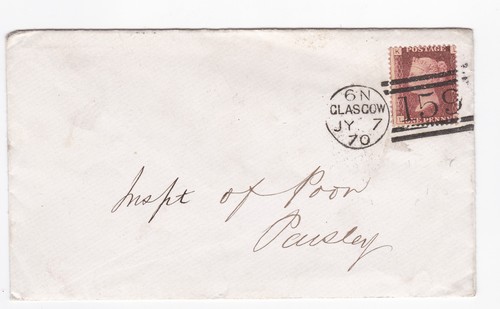 1870 fine penny red - 1870, qv