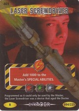 Doctor Who Battles In Time Invader - Rare "Laser Screwdriver" Card #469