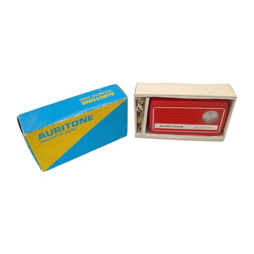 Vintage auritone transistor - vintage,