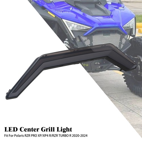 Front accent grill - light, led
