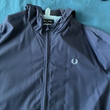 FRED PERRY HOODED JACKET SIZE