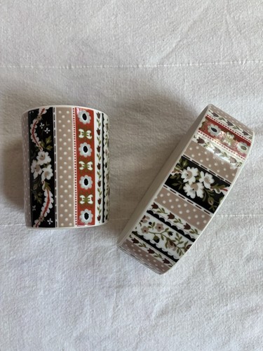 Vintage bathroom groovy cup - bathroom,
