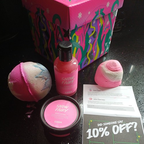 Lush snow fairy gift box - bn,