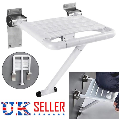 Folding shower bench wall - folding,
