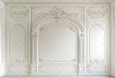 Retro European White Wall