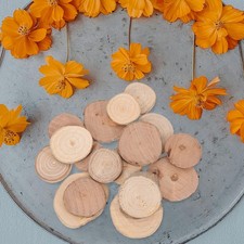 18 Pcs Unfinished Wood Circles