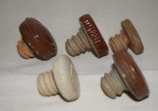 Vintage bed warmer stoppers 