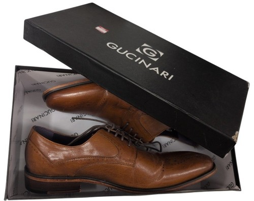 Men gucinari brown leather - men's,