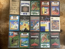 Acorn Computer Electron Games Cassette Bundle 33 Arcade Games