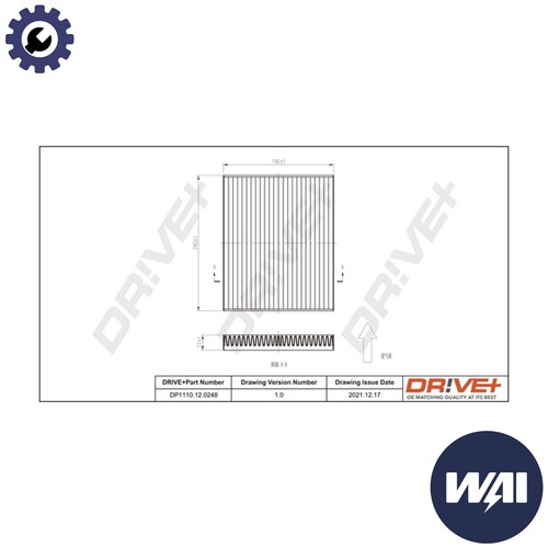 Filter cabin air - filter,