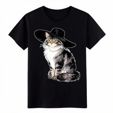 Classy Maine Coon Cat in Hat