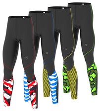 DHERA Men's  Compression Base Layer Pant Leggings Running Skin Tight Pants