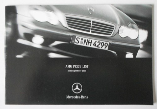 Mercedes benz amg orig 2000 - benz,